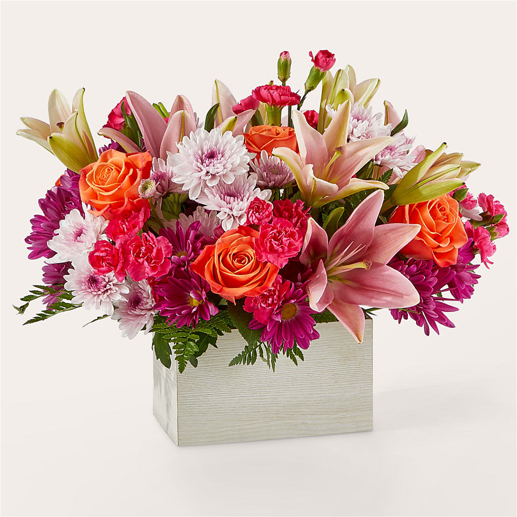 Light of My Life Box Bouquet – Fleuriste Boucherville, Boucherville PQ