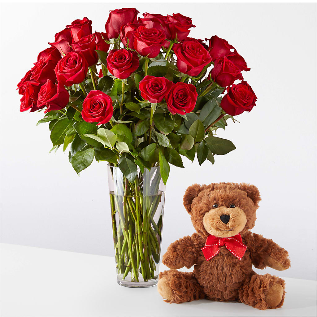 Romantic Long Stem Red Rose Bouquet Bundles – Fleuriste Boucherville, Boucherville PQ