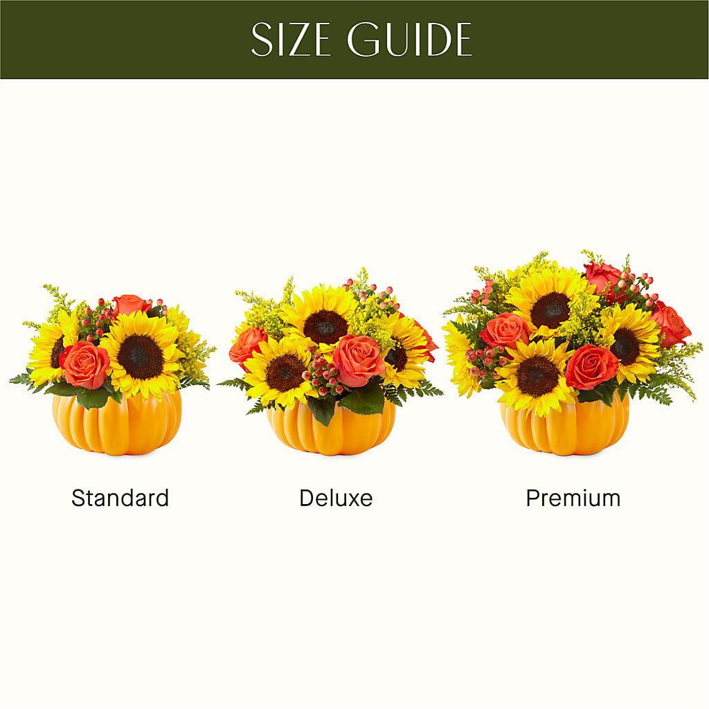 Pick of the Patch Pumpkin Bouquet – Fleuriste Boucherville, Boucherville PQ