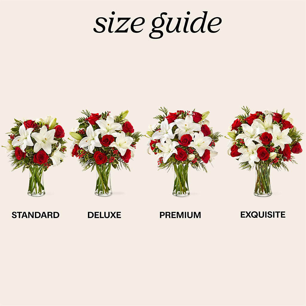 Sparkling Snowflakes Bouquet – Fleuriste Boucherville, Boucherville PQ