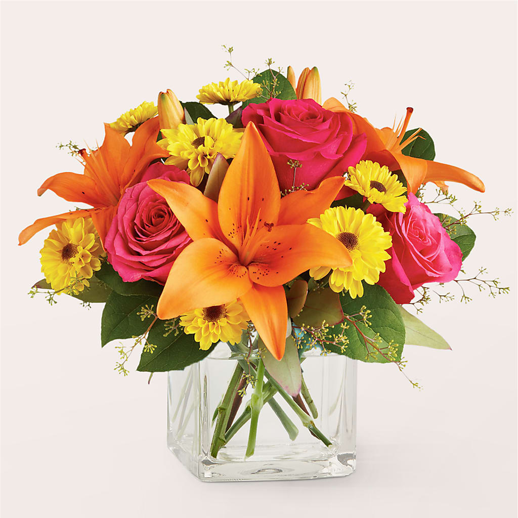 Neon Lights Bouquet – Fleuriste Boucherville, Boucherville PQ