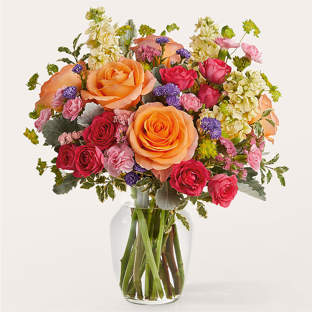 Tangerine Tango Bouquet – Fleuriste Boucherville, Boucherville PQ
