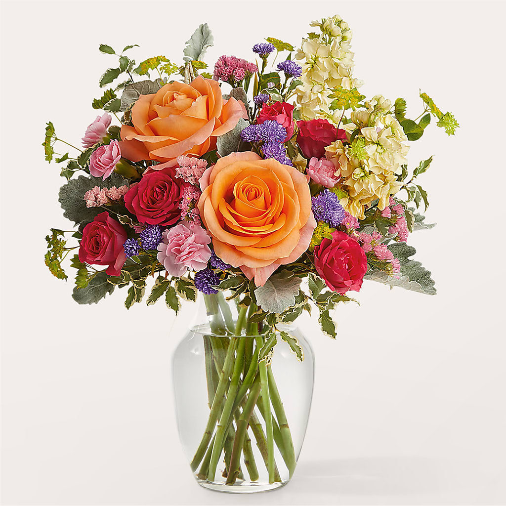 Tangerine Tango Bouquet – Fleuriste Boucherville, Boucherville PQ