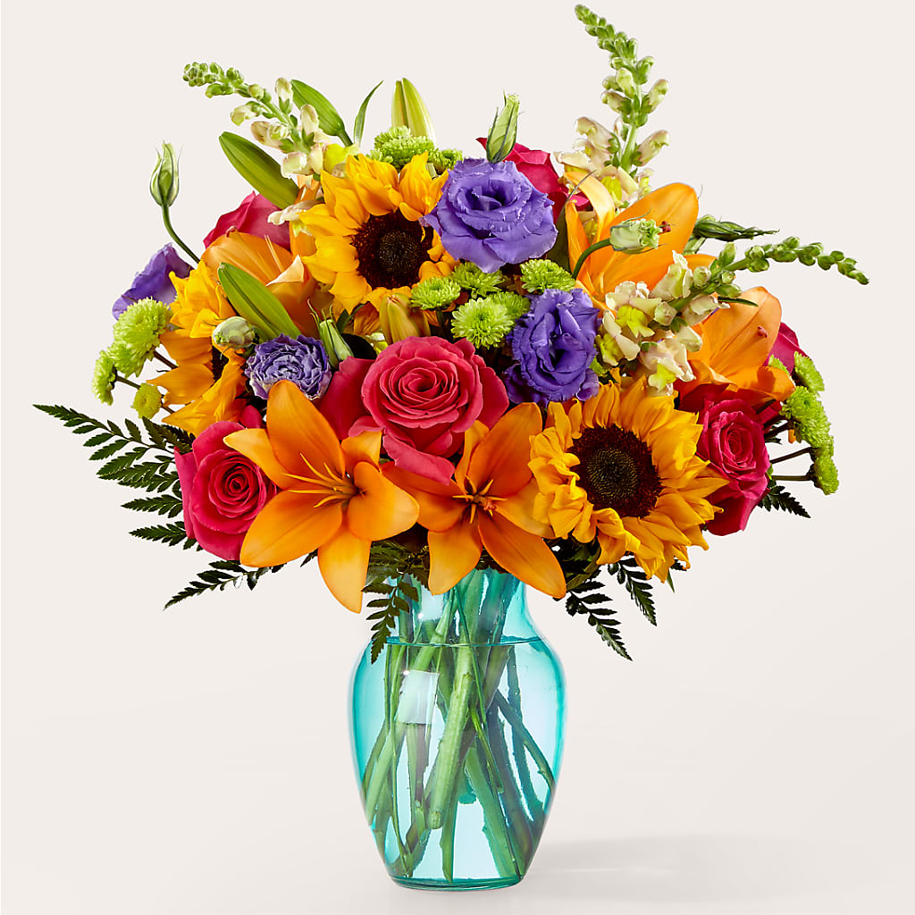 Double Rainbow Bouquet – Fleuriste Boucherville, Boucherville PQ