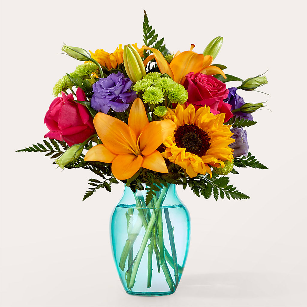 Double Rainbow Bouquet – Fleuriste Boucherville, Boucherville PQ