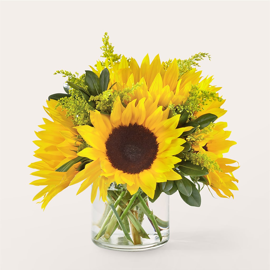 Beaming Sunflower Bouquet – Fleuriste Boucherville, Boucherville PQ