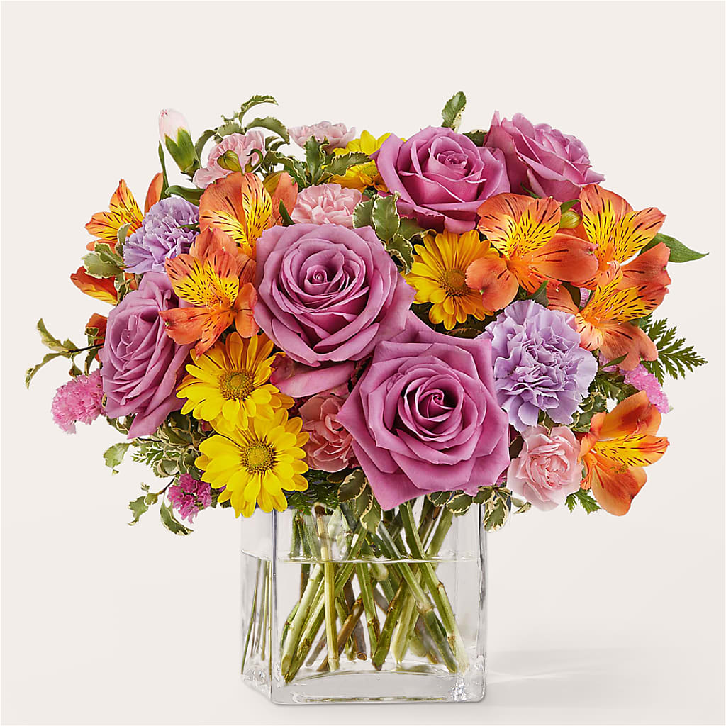 Shades of Happiness Bouquet – Fleuriste Boucherville, Boucherville PQ