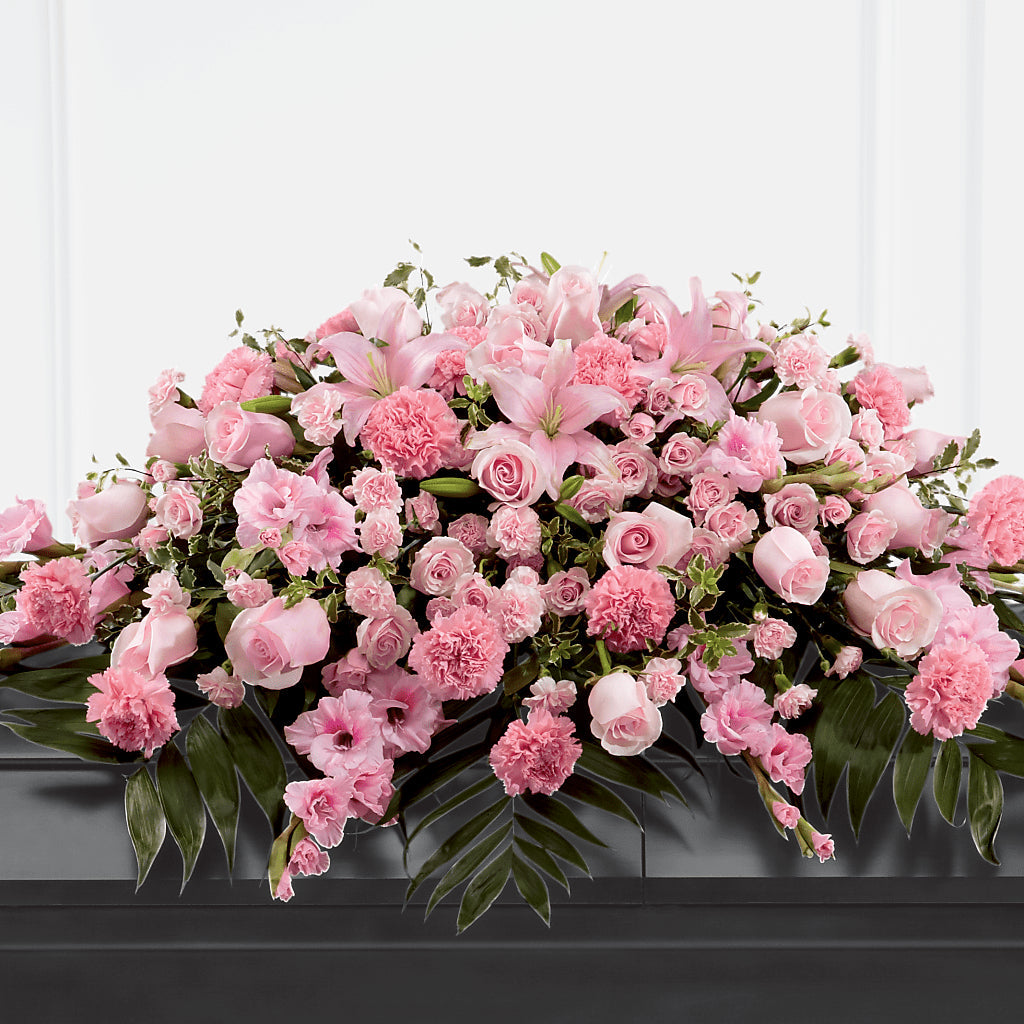 Garden of Comfort Casket Spray (Standard) – Fleuriste Boucherville, Boucherville PQ