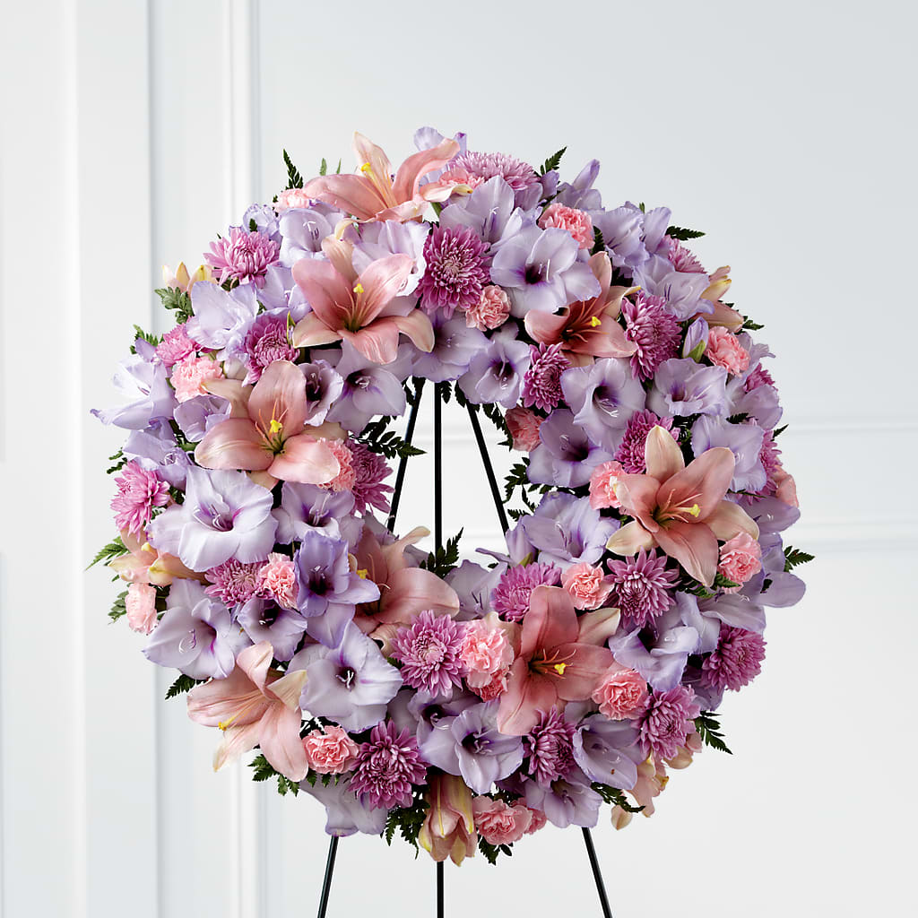 Beloved Friend Wreath – Fleuriste Boucherville, Boucherville PQ