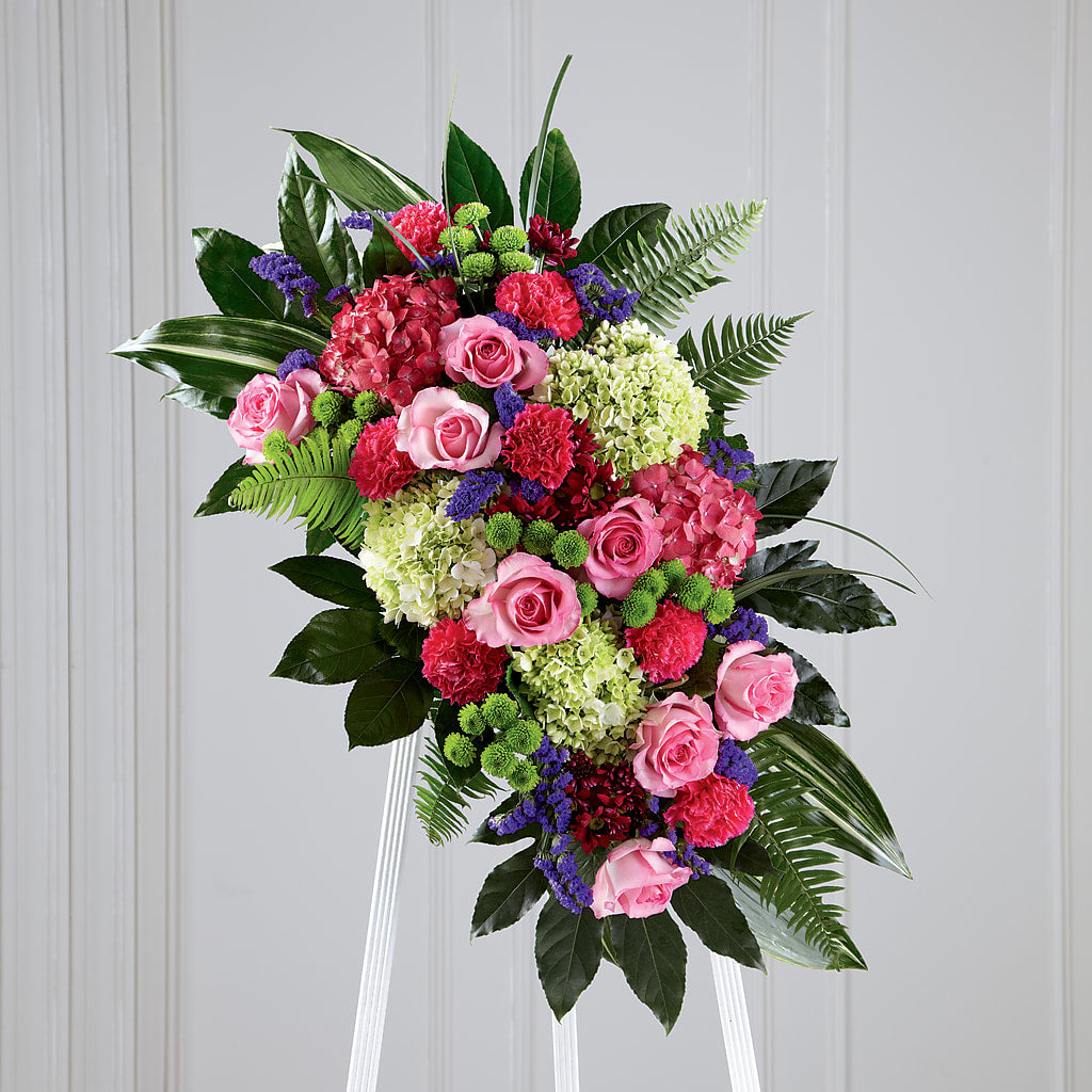 Refreshing Mix Standing Spray – Fleuriste Boucherville, Boucherville PQ