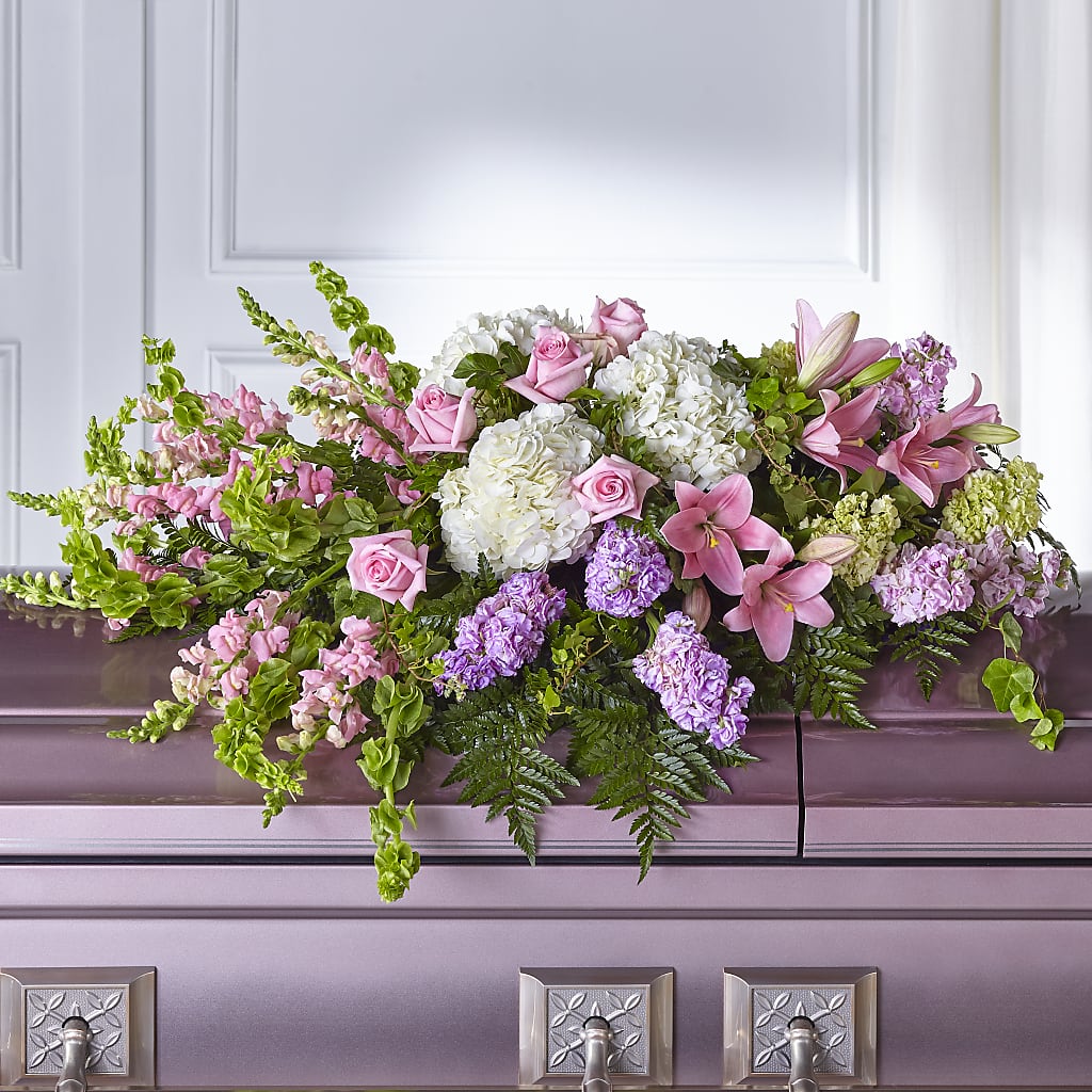 Life's Gratitude Casket Spray – Fleuriste Boucherville, Boucherville PQ
