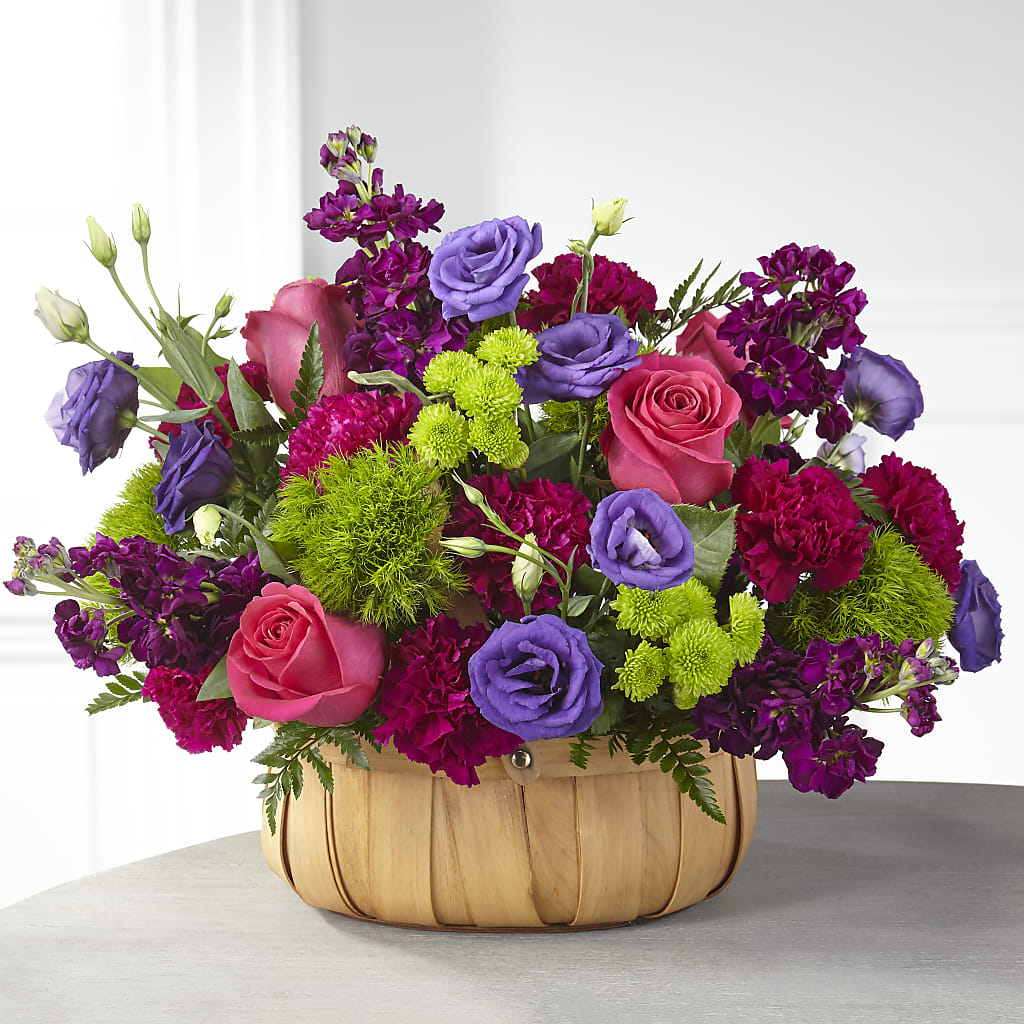 Serene Sanctuary Basket – Fleuriste Boucherville, Boucherville PQ