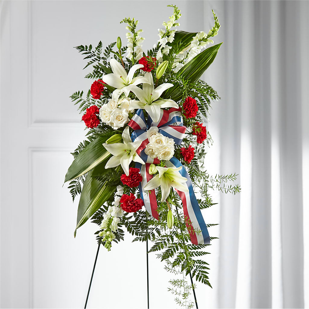 Stars of Life Standing Spray – Fleuriste Boucherville, Boucherville PQ