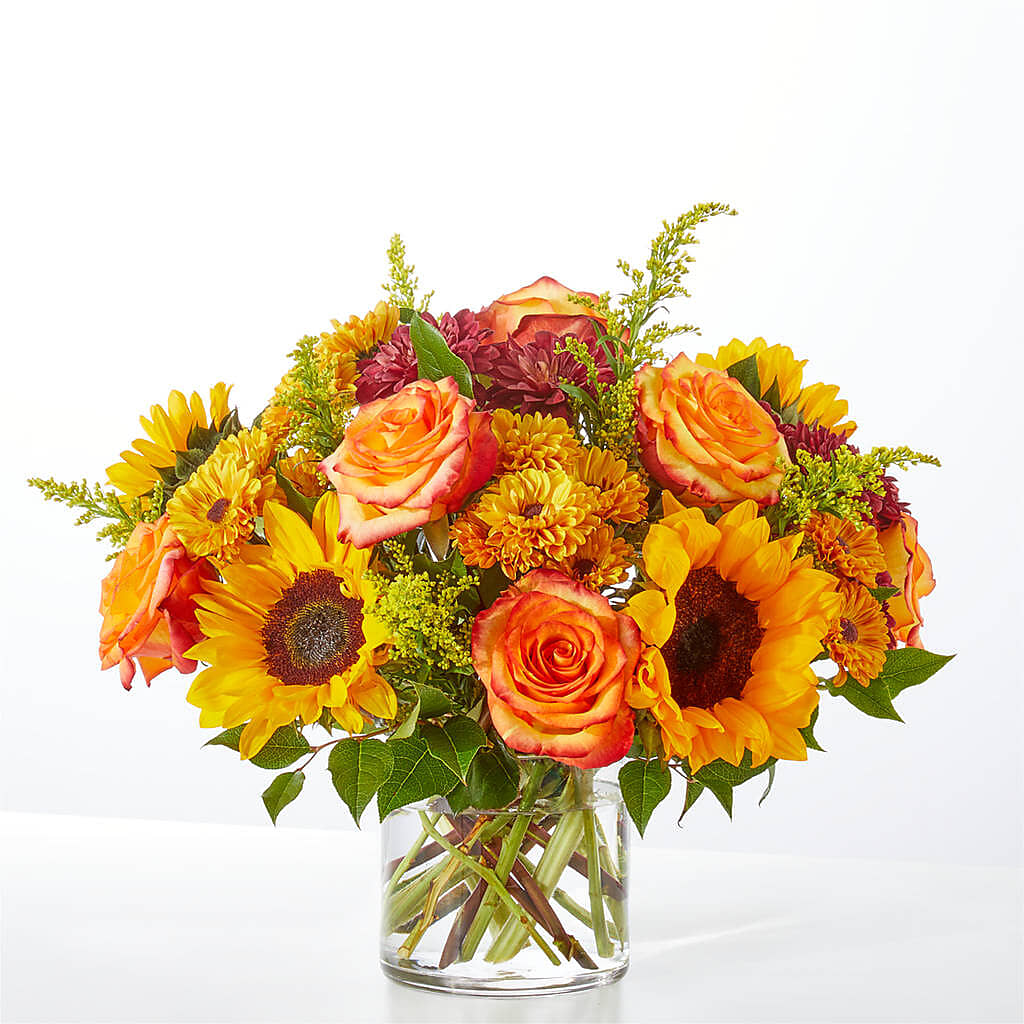 Flannel Scarf Bouquet – Fleuriste Boucherville, Boucherville PQ