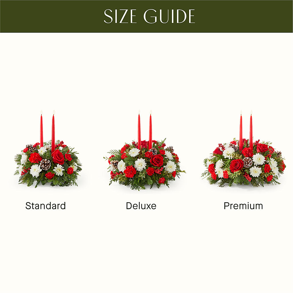 Holiday Soiree Centerpiece – Fleuriste Boucherville, Boucherville PQ