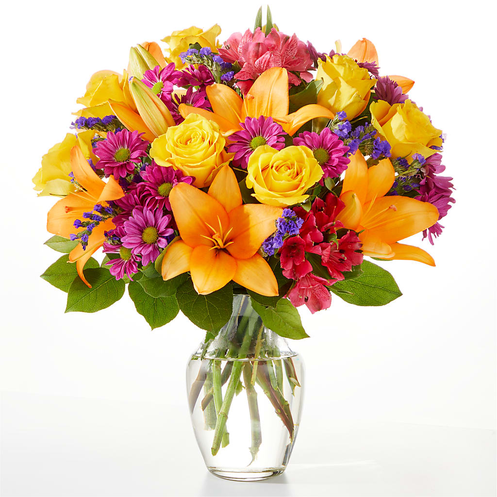 Colorful Visions Bouquet – Fleuriste Boucherville, Boucherville PQ