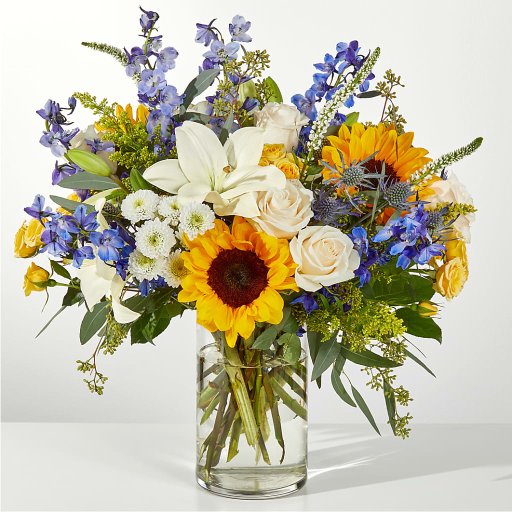 Wonderfully Sunny Bouquet – Fleuriste Boucherville, Boucherville PQ