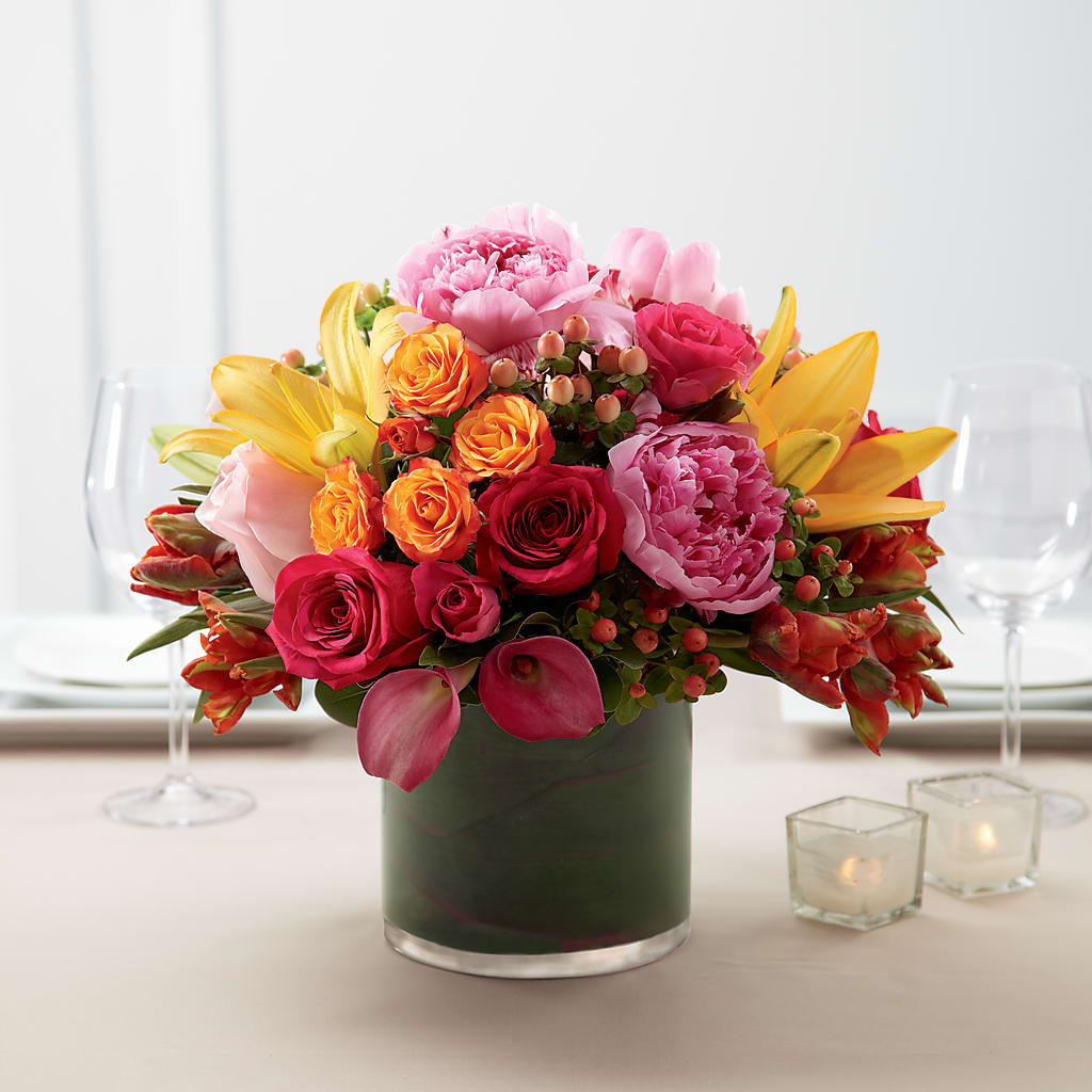 Color Mix Arrangement – Fleuriste Boucherville, Boucherville PQ