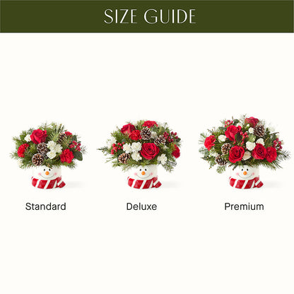 Jolly Snowman Bouquet –  Fleuriste Boucherville, Boucherville PQ