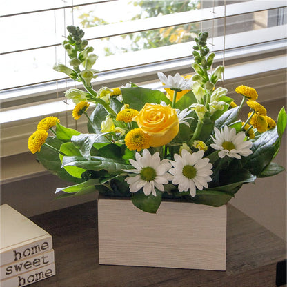 Sun Salutation Box Bouquet –  Fleuriste Boucherville, Boucherville PQ