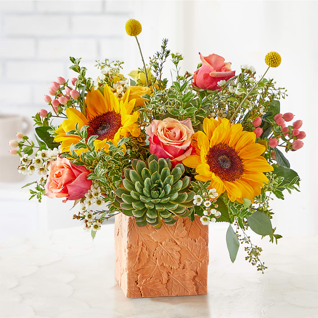 Sunflower Season Bouquet –  Fleuriste Boucherville, Boucherville PQ
