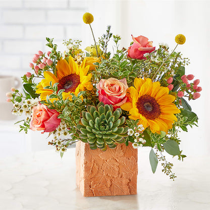 Sunflower Season Bouquet –  Fleuriste Boucherville, Boucherville PQ