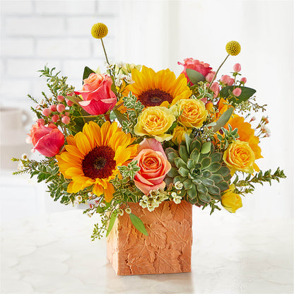 Sunflower Season Bouquet –  Fleuriste Boucherville, Boucherville PQ