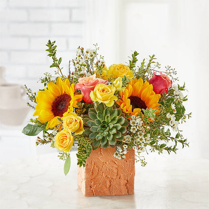 Sunflower Season Bouquet –  Fleuriste Boucherville, Boucherville PQ