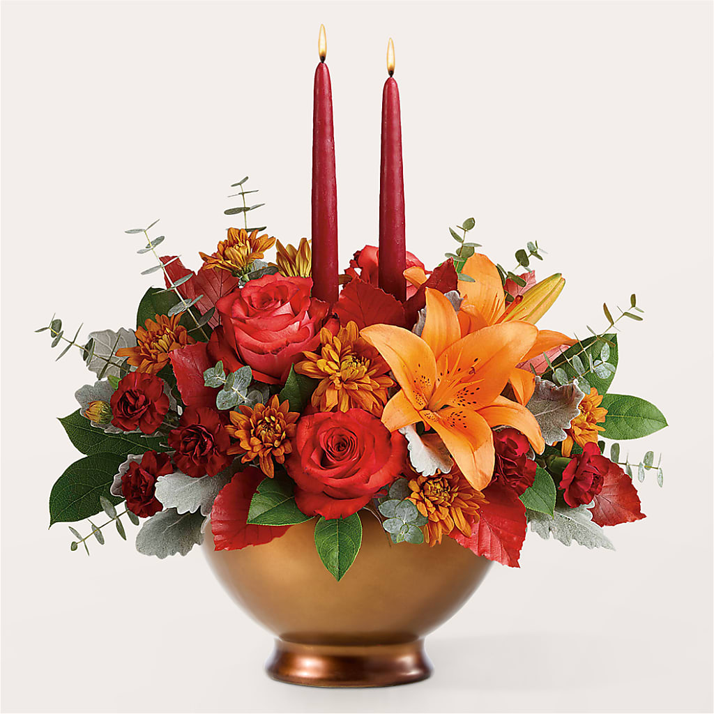 Fruits of Fall Centerpiece –  Fleuriste Boucherville, Boucherville PQ