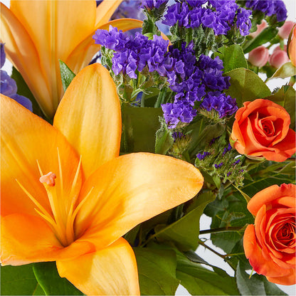 Radiant Citrus Bouquet –  Fleuriste Boucherville, Boucherville PQ