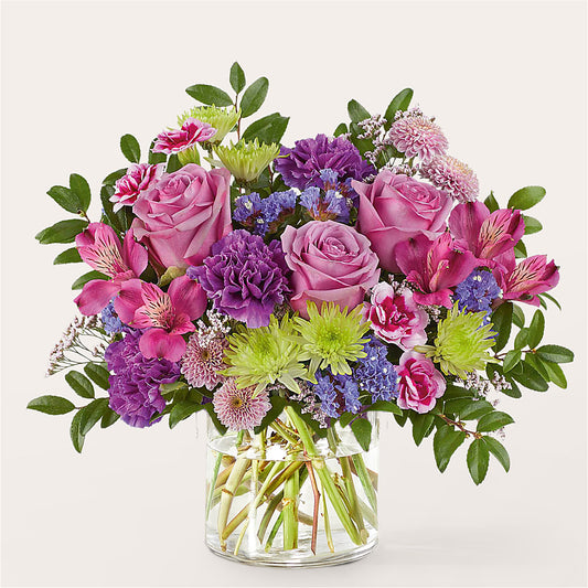 Glass Half Full Bouquet –  Fleuriste Boucherville, Boucherville PQ