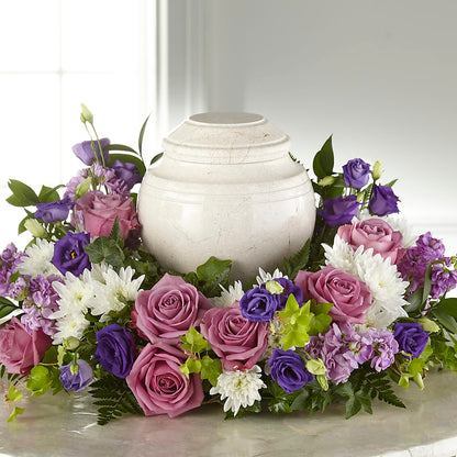 Blooming Sympathy Cremation Adornment –  Fleuriste Boucherville, Boucherville PQ