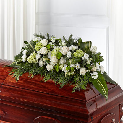 Hopeful Gesture Casket Spray –  Fleuriste Boucherville, Boucherville PQ