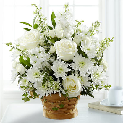 Heartfelt Condolences Arrangement –  Fleuriste Boucherville, Boucherville PQ
