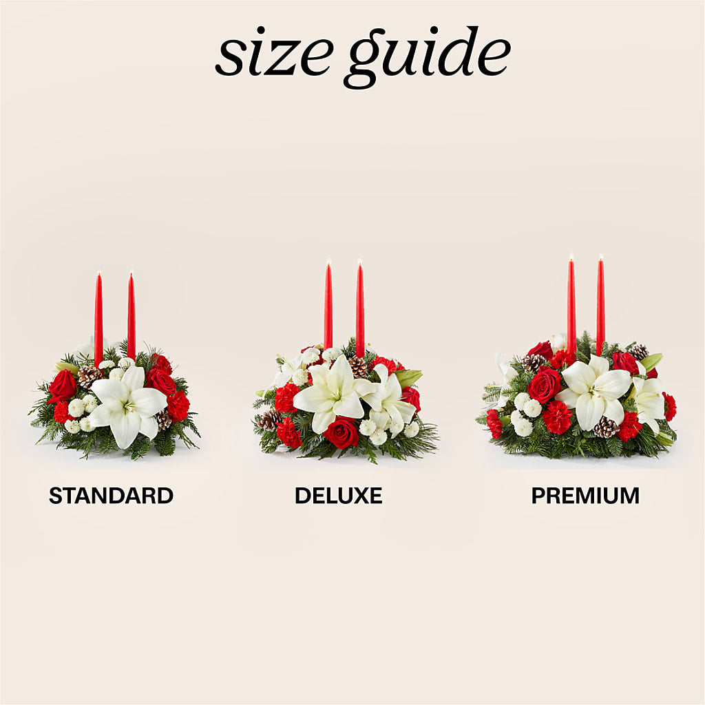 Seasonal Festivities Centerpiece –  Fleuriste Boucherville, Boucherville PQ