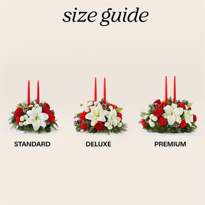 Seasonal Festivities Centerpiece –  Fleuriste Boucherville, Boucherville PQ