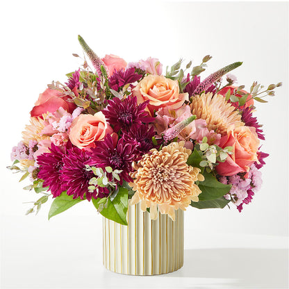 Berry Cobbler Bouquet with Ivory Vase –  Fleuriste Boucherville, Boucherville PQ