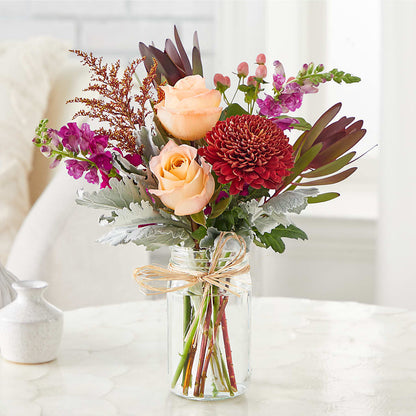 Moody Hues Bouquet –  Fleuriste Boucherville, Boucherville PQ