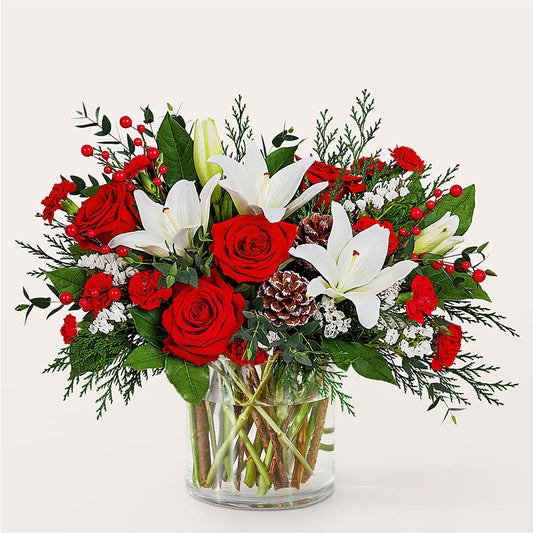 Best in Snow Bouquet –  Fleuriste Boucherville, Boucherville PQ