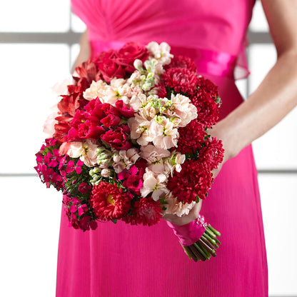Pink Effervescence Bouquet –  Fleuriste Boucherville, Boucherville PQ