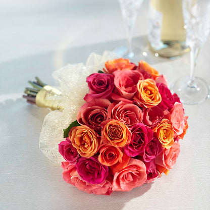 Sweet Roses Bouquet –  Fleuriste Boucherville, Boucherville PQ